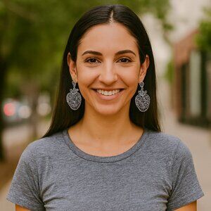 NEW Antique Silver Tone Large Owl Earrings